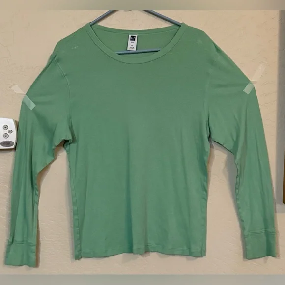 Gap Long Sleeved Green Shirt, Size XXL - Picture 1 of 4